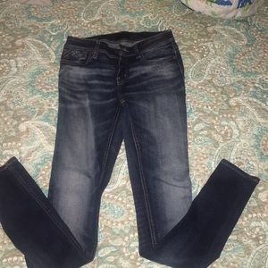 Size 1 super cute Jean brand is Black.